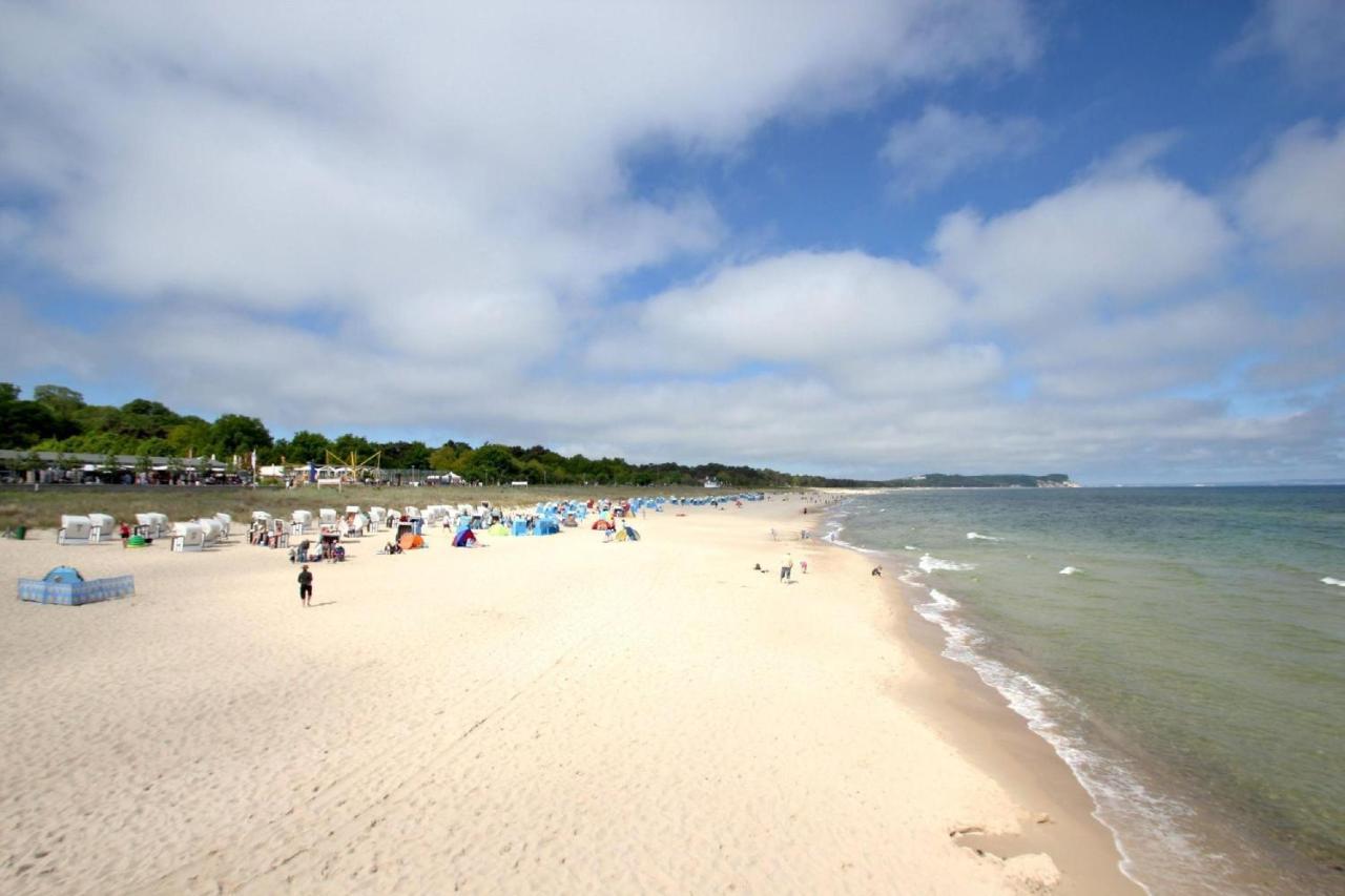 Strandnah, Balkon, Ahoi Erlebnisbad In Sellin Gratis - Strandresidenz Brandenburg Fewo 08 Gohren Bagian luar foto