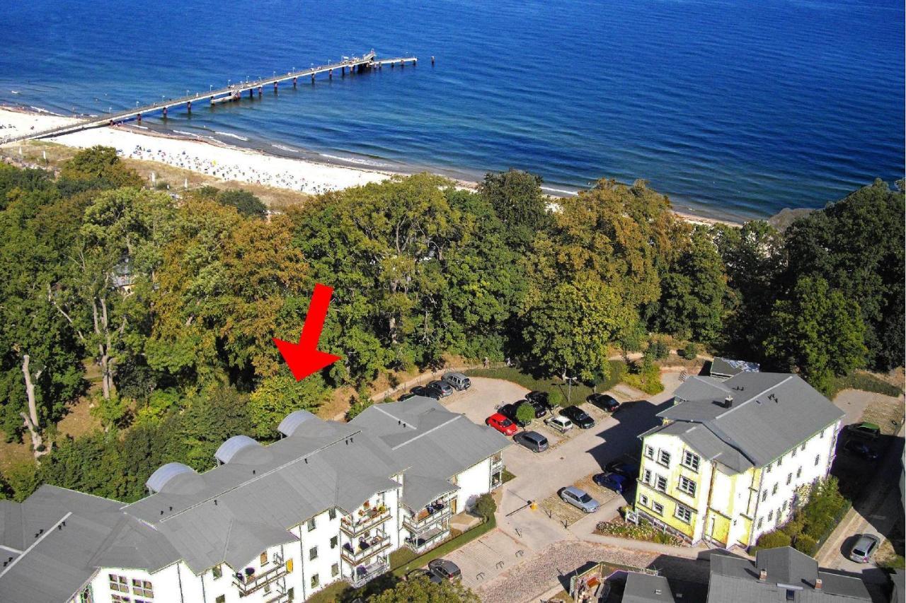 Strandnah, Balkon, Ahoi Erlebnisbad In Sellin Gratis - Strandresidenz Brandenburg Fewo 08 Apartment Gohren Bagian luar foto